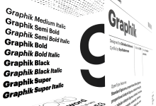 Download the full set of Graphik fonts for free (18 fonts)